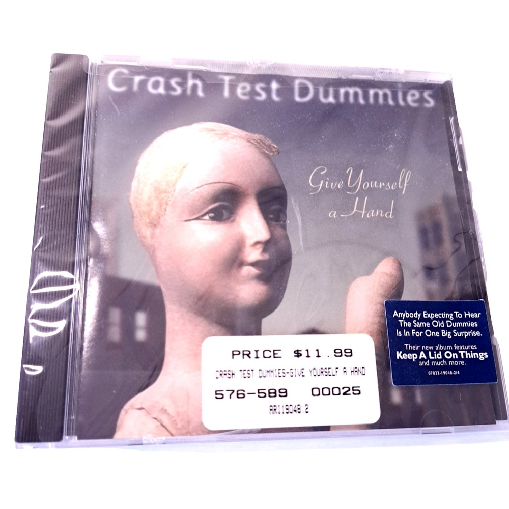 NEW Crash Test Dummies Give Yourself a Hand 1999 CD 90s Alternative‎ Rock SEALED